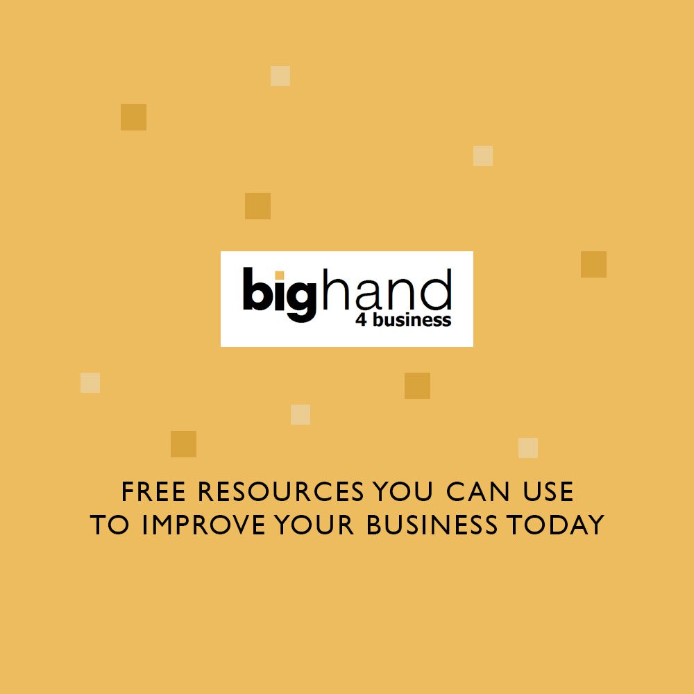 Big Hand for Business Free Resources To Improve Your Business Today blog