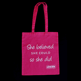 Pink Link Ladies She Believed She Could So She Did Shopper